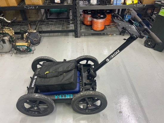 US RADAR QUANTUM IMAGER 3 FREQUENCY GROUND PENETRATING RADAR
