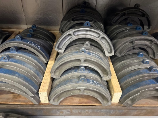 (21) McELROY 8" DIPS INSERTS SUPPORT EQUIPMENT