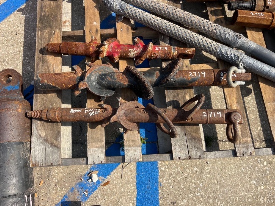 (3) AGGRESSIVE PULLING HEADS SUPPORT EQUIPMENT