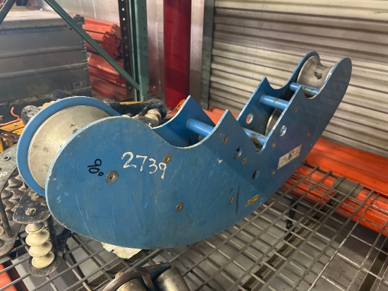 CONDUX 90 DEGREE MANHOLE PULLING BLOCK SUPPORT EQUIPMENT