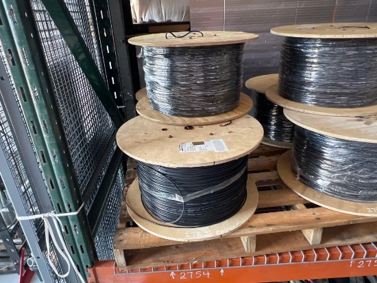 (3) 5000' ROLLS OF OCC DX DISTRIBUTION SERIES 4-STRAND, 900um TIGHT FIBEROPTIC CABLE SUPPORT