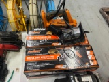 (4) HORUSDY PISTOL GRIP GREASE GUN & RIGID 18V GREASE GUN SUPPORT EQUIPMENT