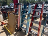 (2) 6 FT FIBERGLASS STEP LADDERS SUPPORT EQUIPMENT