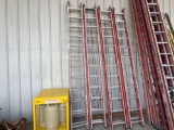 24FT. FIBERGLASS EXTENSION LADDER SUPPORT EQUIPMENT