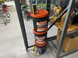 (3) 5 GALLON PAILS OF FRAM AW46 HYDRAULIC OIL SUPPORT EQUIPMENT