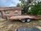 20FT. TAGALONG TRAILER VN:N/A equipped with built in ramps, tandem axle.