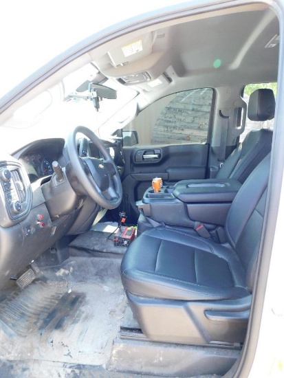 2021 CHEVY 1500 PICKUP TRUCK VN:1GCRYAEF1MZ353433 4x4, powered by 5.3L gas engine, equipped with