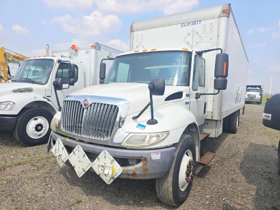 2014 INTERNATIONAL 4700 DURASTAR VAN TRUCK VN:13877 powered by diesel engine, equipped with
