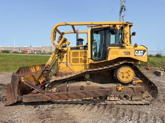 CAT D6TLGP CRAWLER TRACTOR SN:18920 powered by Cat diesel engine, equipped with EROPS, air, heat,