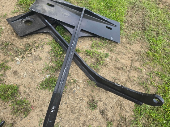 NEW TREE PULLER SKID STEER ATTACHMENT