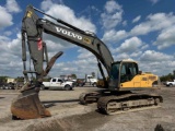 VOLVO EC290CL HYDRAULIC EXCAVATOR SN:VCEC290CL00110108 powered by diesel engine, equipped with Cab,