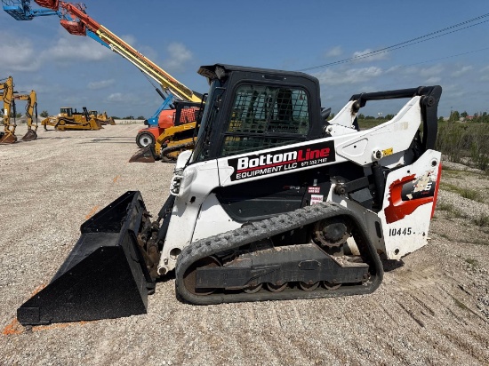 2021 BOBCAT T76 RUBBER TRACKED SKID STEER SN:B4CE16030 powered by diesel engine, equipped with