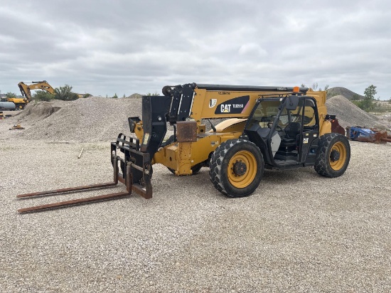 2019 CAT TL1255D TELESCOPIC FORKLIFT SN:ML701758 4x4, powered by Cat diesel engine, equipped with