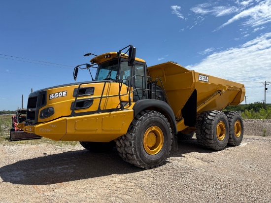 NEW UNUSED 2024 BELL B50E ARTICULATED HAUL TRUCK SN:9333 6x6, powered by Mercedes diesel engine,