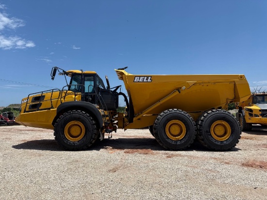 NEW UNUSED 2024 BELL B50E ARTICULATED HAUL TRUCK SN:9334 6x6, powered by Mercedes diesel engine,