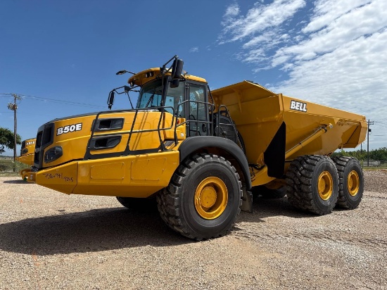 NEW UNUSED 2024 BELL B50E ARTICULATED HAUL TRUCK SN:9345 6x6, powered by Mercedes diesel engine,