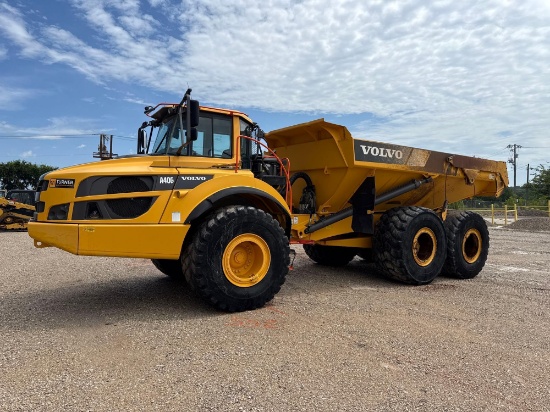 2021 VOLVO A40G ARTICULATED HAUL TRUCK SN:352610 6x6, powered by Volvo diesel engine, equipped with