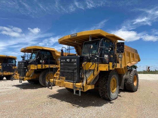 2022 CAT 773G STRAIGHT FRAME HAUL TRUCK SN:JWS02042 powered by Cat C27 diesel engine, equipped with