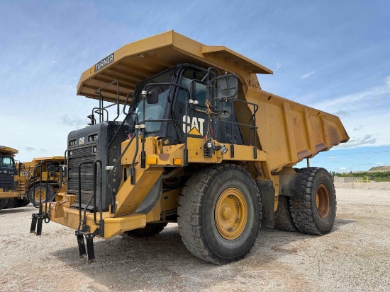 2018 CAT 775G STRAIGHT FRAME HAUL TRUCK SN:MJS00689 powered by Cat C27 diesel engine, equipped with