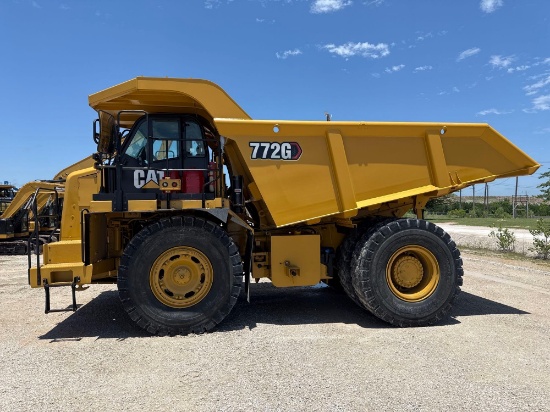 2018 CAT 772G STRAIGHT FRAME HAUL TRUCK SN:KEX00404 powered by Cat C18 diesel engine, equipped with