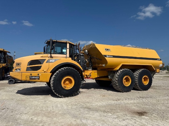 VOLVO A40F WATER TANKER SN:11569 6x6, powered by diesel engine, equipped with Cab, air, heat, rear