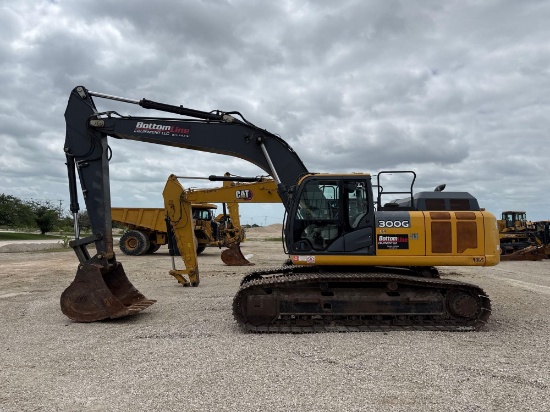 2019 JOHN DEERE 300G HYDRAULIC EXCAVATOR SN:1FF300GXLKF731287 powered by John Deere diesel engine,