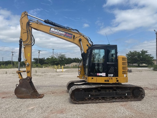 2020 CAT 315FLCR HYDRAULIC EXCAVATOR SN:TDY14229 powered by Cat diesel engine, equipped with Cab,