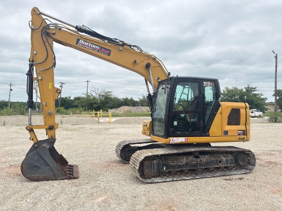 2021 CAT 313 GC HYDRAULIC EXCAVATOR SN:NFZ00284 powered by Cat diesel engine, equipped with Cab,
