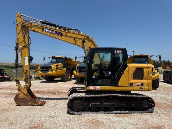 2021 CAT 313 GC HYDRAULIC EXCAVATOR SN:NFZ00408 powered by Cat diesel engine, equipped with Cab,