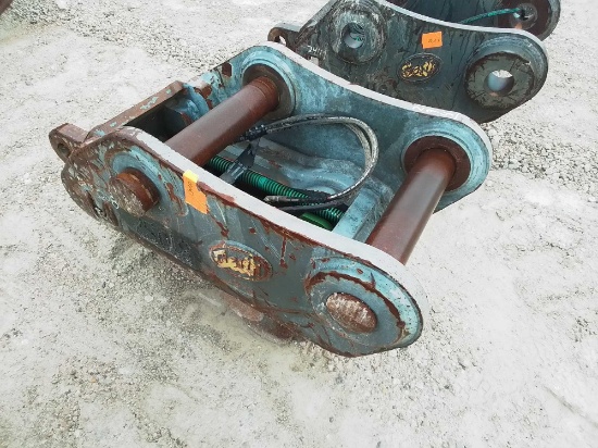 GEITH HYDRAULIC QUICK COUPLER EXCAVATOR ATTACHMENT