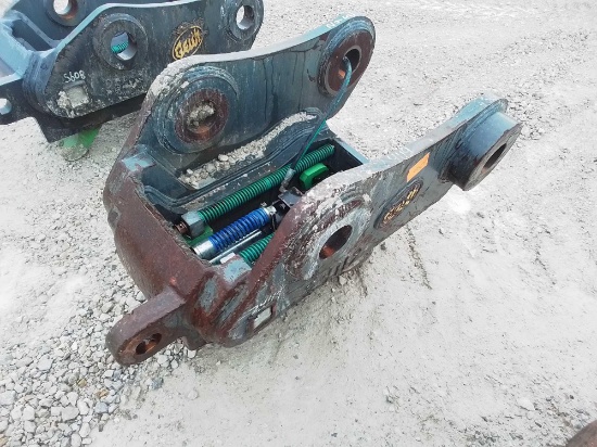 GEITH HYDRAULIC QUICK COUPLER EXCAVATOR ATTACHMENT