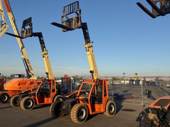JLG G5-18A TELESCOPIC FORKLIFT SN:0509 4x4, powered by diesel engine, equipped with OROPS, 5,500lb