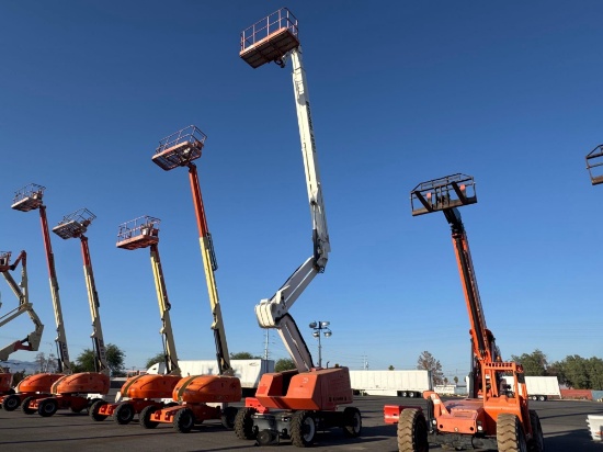 2015 SNORKEL AB85J BOOM LIFT SN:AB85J-04-000032 4x4, powered by diesel engine, equipped with 85ft.