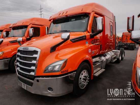2022 FREIGHTLINER CASCADIA PT126SLP TRUCK TRACTOR VN:3AKJHHDR9NSNB9552 powered by Detroit DD15 6