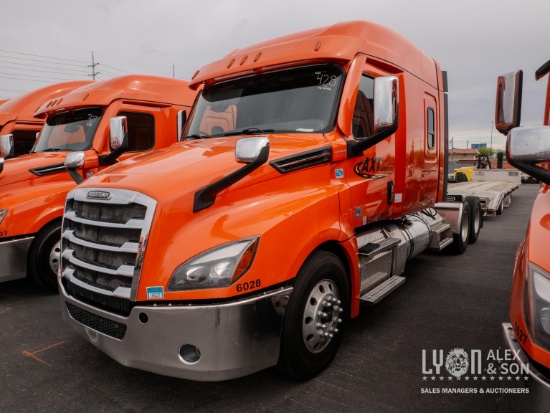 2021 FREIGHTLINER CASCADIA PT126SLP TRUCK TRACTOR VN:3AKJHHDR1MSMA5446 powered by Detroit DD15 6