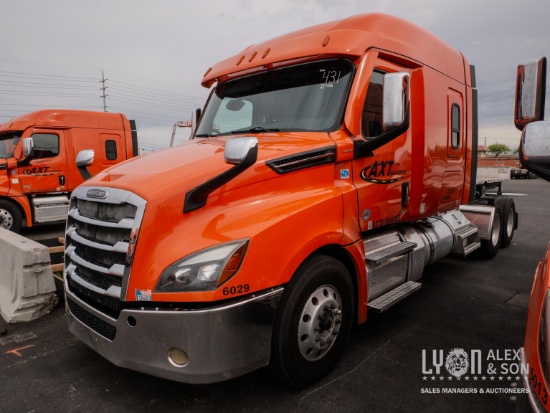 2021 FREIGHTLINER CASCADIA PT126SLP TRUCK TRACTOR VN:3AKJHHDR3MSMA5528 powered by Detroit DD15 6