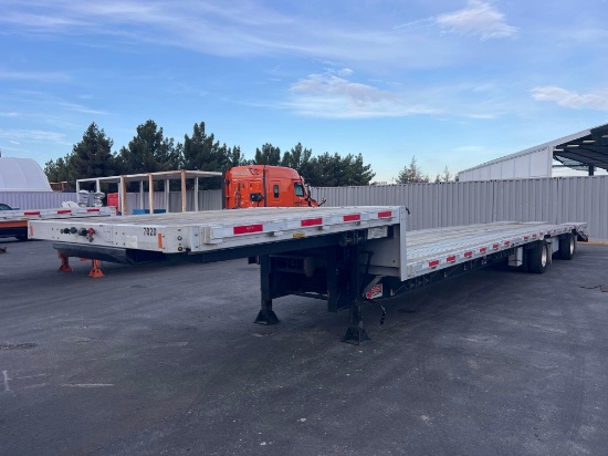 2022 DOONAN PLATINUM DROP DECK TRAILER VN:1D9BG502XN1609372 equipped with 10ft. Upper deck, 34ft.