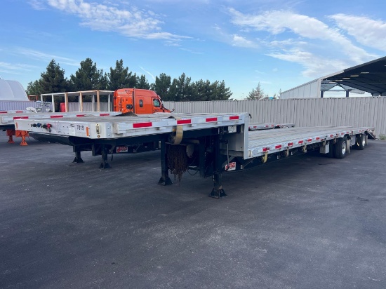 2022 DOONAN PLATINUM DROP DECK TRAILER VN:1D9BG5028N1609371 equipped with 33ft. main deck, 10ft.