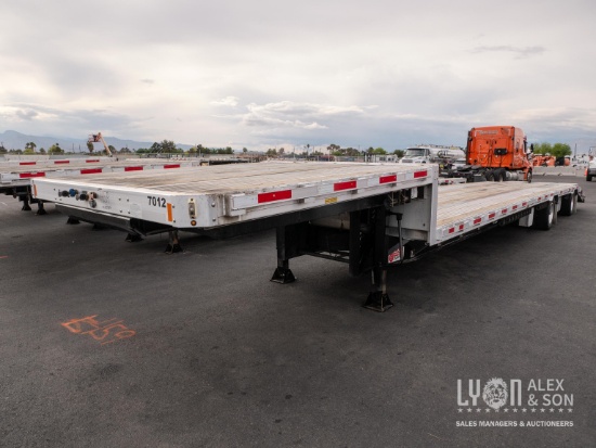 2022 DOONAN DROP DECK TRAILER VN:1D9BG5020N1609364 equipped with 33ft. main deck, 10ft. upper deck,