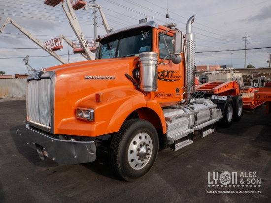 2012 WESTERN STAR 4900SA TRUCK TRACTOR VN:5KJJALBG3CPBW7709 powered by Cummins ISX15 6 cylinder 15L