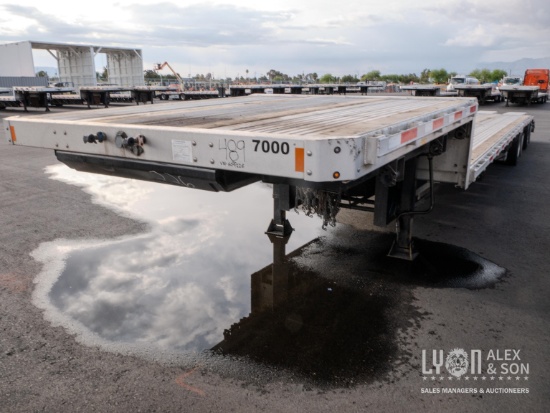 2022 DOONAN DROP DECK TRAILER VN:1D9BG502XN1609226 equipped with 98in. Width, aluminum frame,