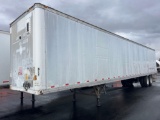 1997 STRICK 53FT. VAN TRAILER VN:1S12E953XVE421195 equipped with aluminum/steel combination frame,