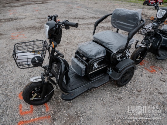 NEW MECO MS-D3 ELECTRIC TRICYCLE RECREATIONAL VEHICLE, BILL OF SALE NO TITLE