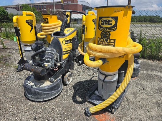 SASE PDG8000 PROPANE PLANETARY CONCRETE GRINDING & POLSHING MACHINE FLOORING EQUIPMENT 30in.