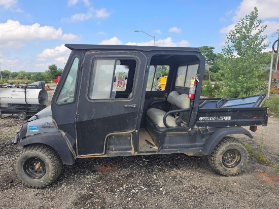 CLUB CAR CARRY ALL 1700 UTILITY VEHICLE SN:21911 4x4, powered by diesel engine, equipped with EROPS,