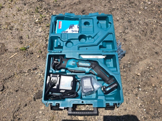 MAKITA 12 V MAX CXT LIT ION CORDLESS RECIP SAW- RJ03R1- 1 YR FACTORY WARRANTY -RECON NEW SUPPORT