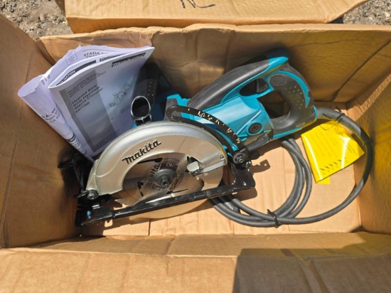 MAKITA 7 1/4IN. HYPOID SAW NEW SUPPORT EQUIPMENT