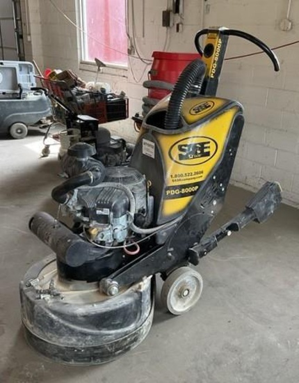 SASE PDG8000 PROPANE PLANETARY CONCRETE GRINDING & POLSHING MACHINE FLOORING EQUIPMENT 30in.