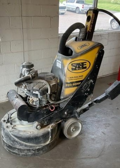 SASE PDG8000 PROPANE PLANETARY CONCRETE GRINDING & POLSHING MACHINE FLOORING EQUIPMENT 30in.
