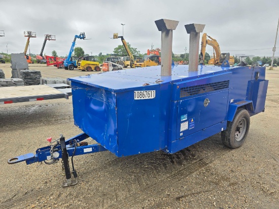 2018 ALLMAND MH500IQ 1 MILLION BTU HEATER HEATING EQUIPMENT SN:14-000433 powered by diesel engine,